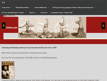 Tablet Screenshot of chi-arts.com